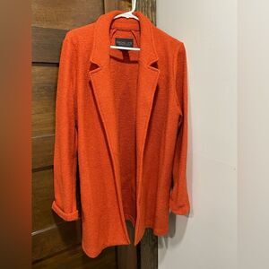 #35 NEW Rachel Zoe Burnt Orange Wool Blazer